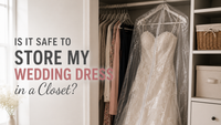 Is It Safe to Store My Wedding Dress in a Closet?