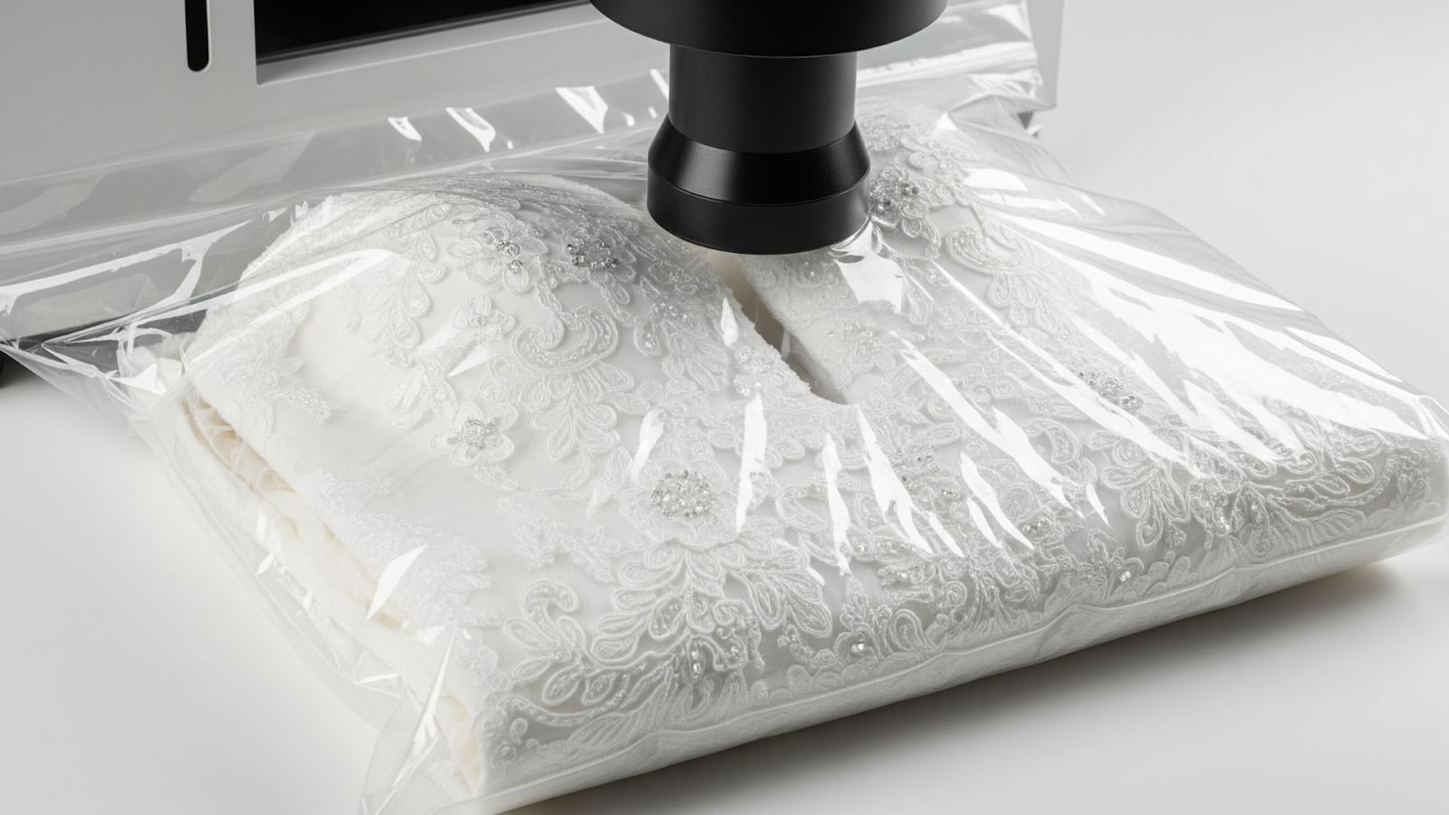 Are Vacuum-Sealed Plastic Bags Safe for Wedding Dresses?
