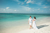 Bride and Groom at the Beach