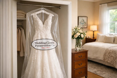 How We Cleaned Ashley Ogilvie’s Wedding Dress in Just 5 Days Without Compromising Quality