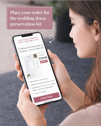 Thumbnail for Traditional Wedding Dress Cleaning + Preservation Kit