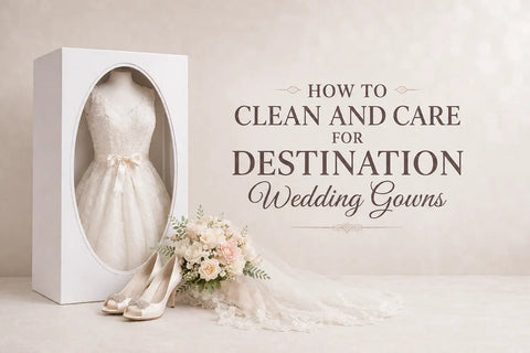 How To Clean And Care For Destination Wedding Gowns