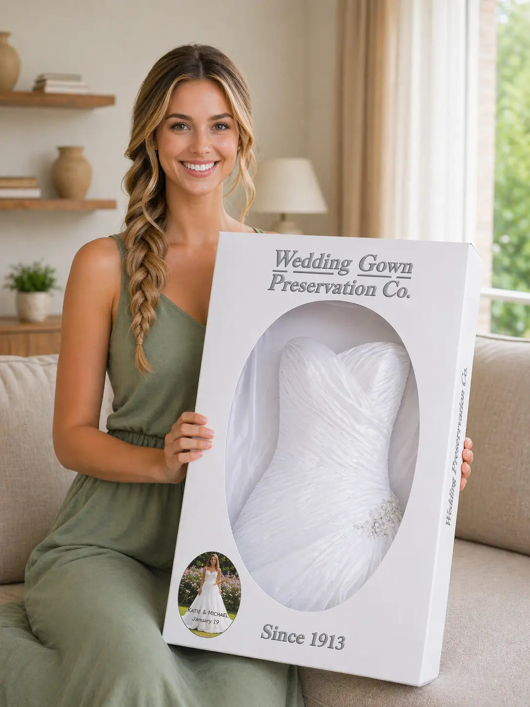 Traditional Wedding Dress Cleaning + Preservation Kit