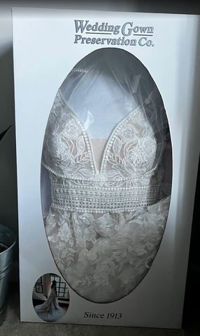 How Sandra Pope Safely Preserved Her Wedding Gown with Trusted Wedding Gown Preservation