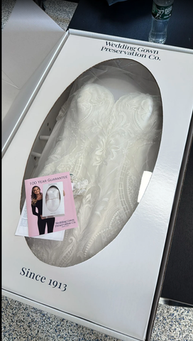 How Frank Person Trusted Us with Her Daughter’s Wedding Gown