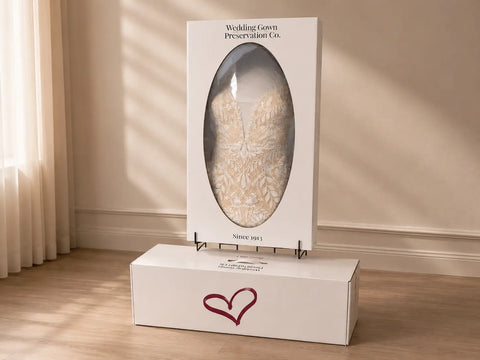 Flawless and Protected: How We Cleaned and Preserved Benjamin Ortega's Wedding Gown