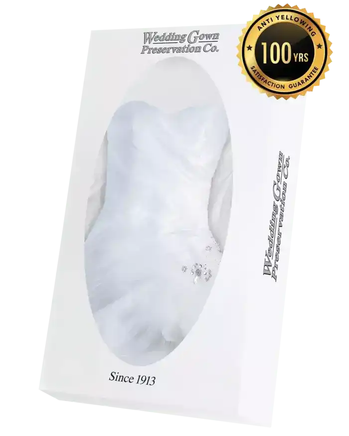 Celebrity Dress Preservation Kit | Trusted Wedding Gown Preservation None / Standard Processing (6 Celebrity Dress Preservation Kit | Trusted Wedding Gown Preservation None / Standard Processing (6